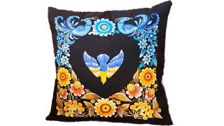 Розписані подушки